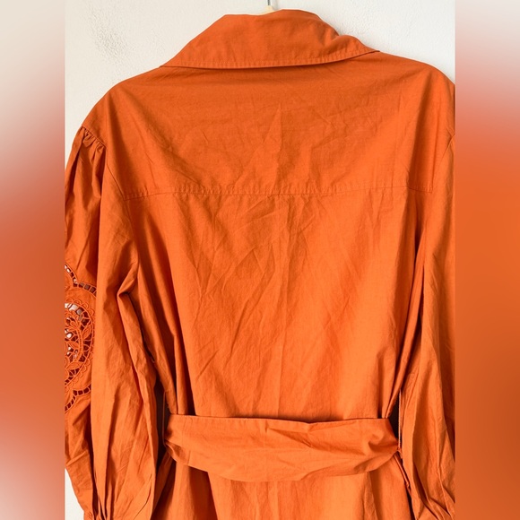 FARM Rio Orange Mini Dress - Picture 13 of 14